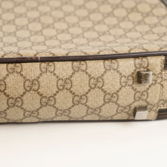 Gucci Gucci GG Surpreme Canvas Laptop Case Brown