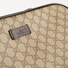 Gucci Gucci GG Surpreme Canvas Laptop Case Brown