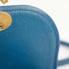 Chanel Small Coco Curve Flap Bag Blue