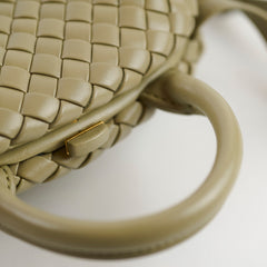 Bottega Veneta Mini Handle Sage 9/10