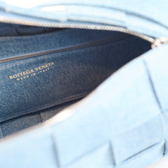 Bottega Veneta Denim Brick Cassette Light Blue