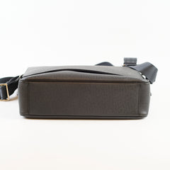Louis Vuitton Roman MM Messenger Taiga Leather Dark Grey