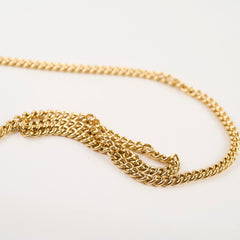 Gucci Marmont Wallet On Chain Grained Leather Black