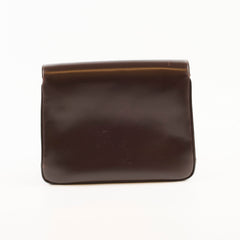 Gucci Vintage Horsebit Leather Bag Brown