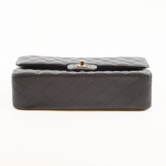 Chanel Medium Classic Double Flap Bag Caviar Black SHW