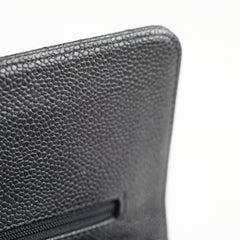 Chanel Medium Classic Double Flap Bag Caviar Black SHW