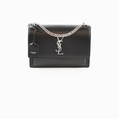Saint Laurent Sunset Medium Black SHW