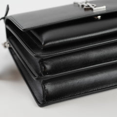 Saint Laurent Sunset Medium Black SHW