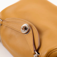 Hermes Mini Lindy Sesame Swift/ Blue Brume Verso Z Stamp