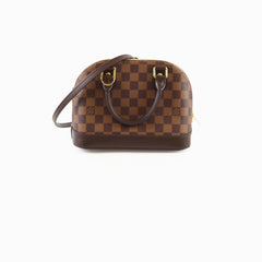 Louis Vuitton LV Alma BB Damier Ebene - Microchipped