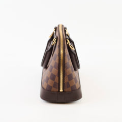 Louis Vuitton LV Alma BB Damier Ebene - Microchipped