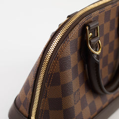 Louis Vuitton LV Alma BB Damier Ebene - Microchipped