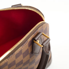 Louis Vuitton LV Alma BB Damier Ebene - Microchipped