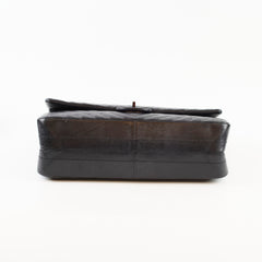 Chanel So Black Reissue 2.55 Flap Chevron Lambskin