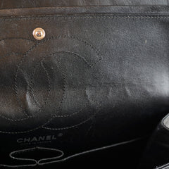 Chanel So Black Reissue 2.55 Flap Chevron Lambskin
