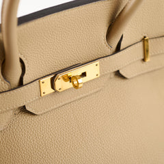 Hermes Birkin 30 Togo Trench Stamp A