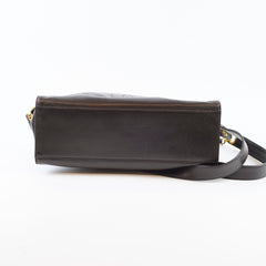 Chanel Vintage CC Chain Tote Lambskin Black 24k Gold