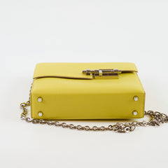 Hermes Verrou Mini Lime C Stamp Chevre