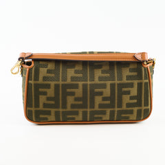 Fendi Medium Baguette Khaki Zucca