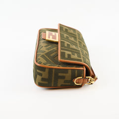 Fendi Medium Baguette Khaki Zucca