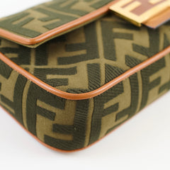 Fendi Medium Baguette Khaki Zucca
