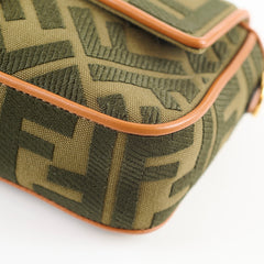 Fendi Medium Baguette Khaki Zucca