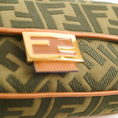 Fendi Medium Baguette Khaki Zucca