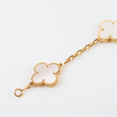 Van Cleef & Arpels 5 Motif MOP Bracelet