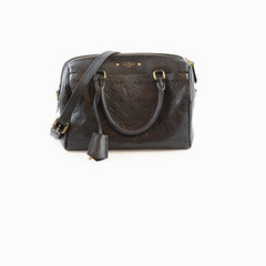 Louis Vuitton Speedy B25 Empreinte Black
