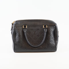 Louis Vuitton Speedy B25 Empreinte Black