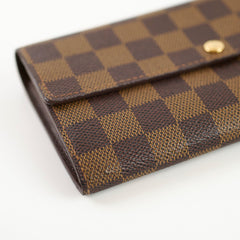 Louis Vuitton Sarah Wallet Damier Ebene