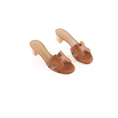 Hermes Oasis Sandals Gold Size 36