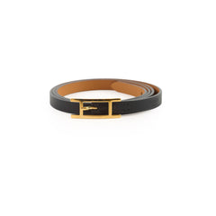 Hermes Behapi Double Tour Bracelet Noir