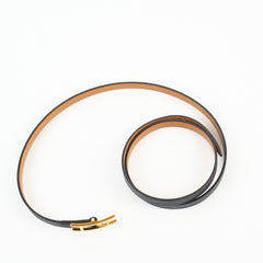 Hermes Behapi Double Tour Bracelet Noir