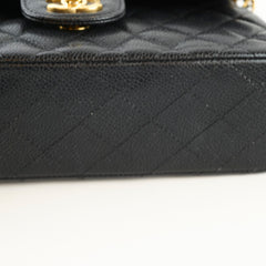 Chanel Small Classic Flap Caviar Black GHW