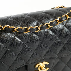 Chanel Small Classic Flap Caviar Black GHW