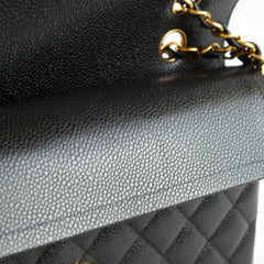 Chanel Small Classic Flap Caviar Black GHW