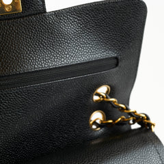 Chanel Small Classic Flap Caviar Black GHW