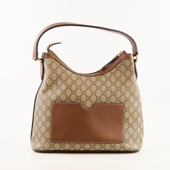 Gucci Linea A GG Supreme Hobo Bag Monogram
