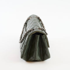 Chanel 2.55 224 Reissue Flap Army Green Patent
