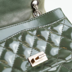 Chanel 2.55 224 Reissue Flap Army Green Patent