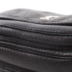 Saint Laurent Small Niki Messenger Grained Lambskin Black