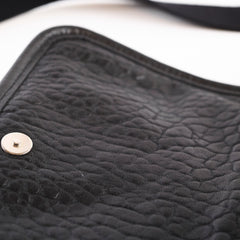 Saint Laurent Small Niki Messenger Grained Lambskin Black