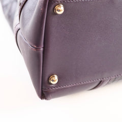 Gucci Horsebit Glam Purple Shoulder Bag