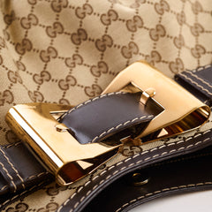 Gucci GG Monogram Hobo Shoulder Bag