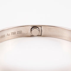 Cartier Love Bracelet Classic White Gold Size 16 2024