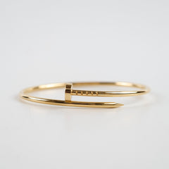 Cartier Just Un Clou Yellow Gold Small Bracelet Size 17