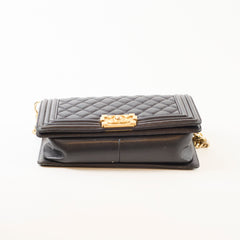 Chanel Old Medium Boy Bag Black