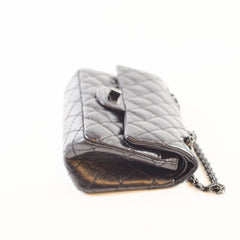 Chanel Mini Reissue Black Calfksin Black Hardware 23 Series