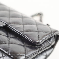 Chanel Mini Reissue Black Calfksin Black Hardware 23 Series